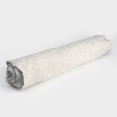 Non -woven canvas, 2.5 mm, width 75 cm, 10 mp, density 210 g/m2, white-3
