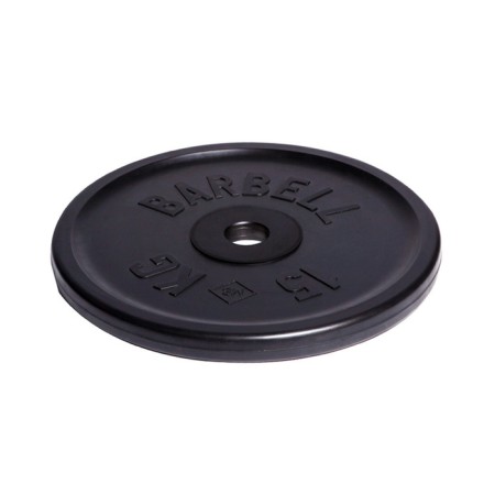 Olympic disk D = 51 mm, black color, 15 kg