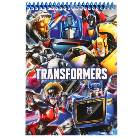 Notepad A5, on the crest, 40 sheets, transformers-3