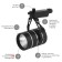 Single -phase track lamp TR3 - 10 BK COB 10W 4000k 700lm black