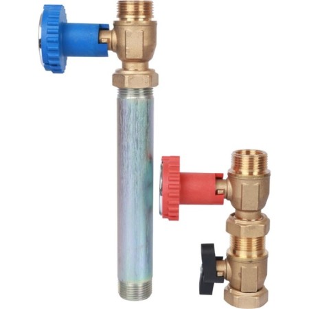 STOUT SDG-0001-002001 pumping group, straight circuit, 3/4 ", without a pump, in thermal insulation-2