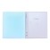 A notebook of 18 sheets in a cage, Erichkrause "Coverprio Vivid classics, plastic cover, offset 100% white, blue