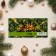 Money envelope "Happy New Year!" spruce branches, red background 16x8 cm