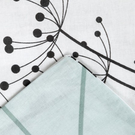 Bed linen Ethel 2 joint venture "Dandelion" (view 1) 175*215 cm, 200*220 cm, 70*70 cm -2 pcs-3