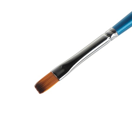 Synthetic brush, flat No. 7, "gamma"-1
