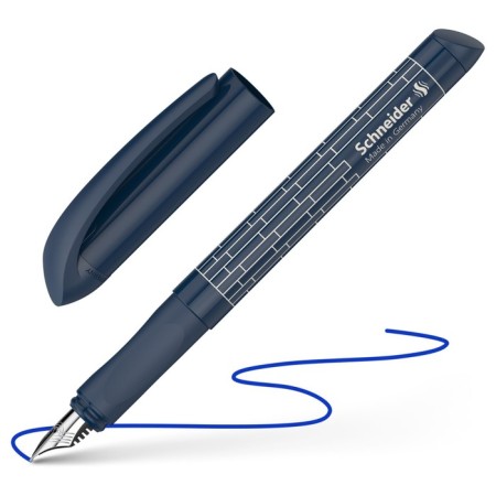 Power handle Schneider "Easy Navy" blue, 1 cartridge, flu, dark blue case