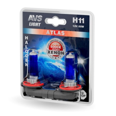Avs Atlas 5000k, H11, 12 V, 55 W, set 2 pcs-1