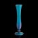 Interior vase "Sea Grass", Blue, 45 cm