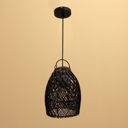 Ceiling Lamp from Rotan "Pati" 1x120W, E27, 20x20x28 cm-1