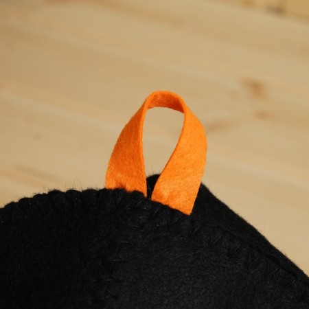 A hat for a bathhouse with an applique "everything will come true - make a guess"-2