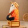The amulet - Berendey in the hat, sits on the chest, "h = 32 cm, mix