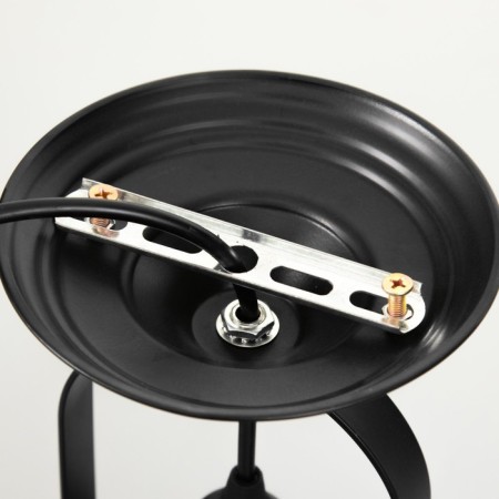 Bra "Venta" 1x40W E27 Black 20x31x21.5 cm-9