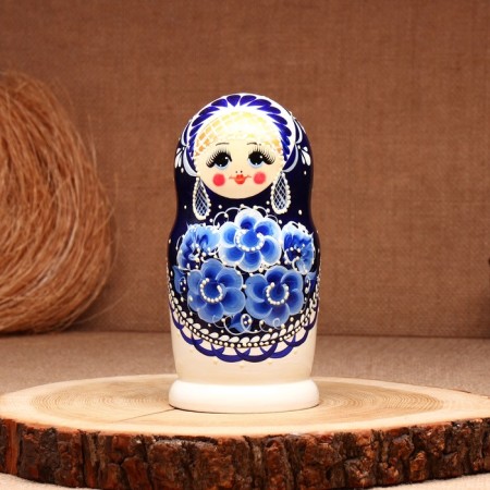 Doll "gzhel", tall, 5 puppet, suite-2