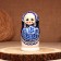 Doll "gzhel", tall, 5 puppet, suite