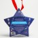 Gift set of developing, tactile balls of crumb I am a “magic star” 5 pcs., Blue color
