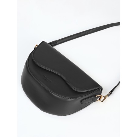 Bag Women's Messenger with Lightning, Black Color-6