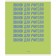 Notebook of 48 sheets in the cage "Back to School", cover cover 60g/m2, fields, mix