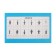 Clips and pistons fasteners, 12 types, set 350 pcs