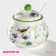Porcelain sugar tower with a spoonful of the green garden, 320 ml, 10 × 9 cm