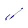 Ballic handle 0.8 mm, blue -based blue rod, body transparent