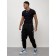 Cargo jeans male, size 50-52, black color