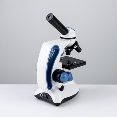 Microscope Laboratory multiplicity 40,100,400, backlight-4