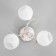 Amelia chandelier 3x60W E27 Beloma 46x46x22cm