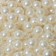 Beads No. 10 "Pearls", 500 g (+/- 20 g), beige color
