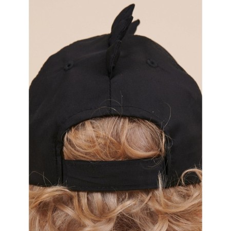 Children's cap, size 48-50, black color-3