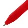 Handle Automatic Ballic Calligrata, 0.5mm, clip 2 x 8cm, under the logo, matte red body, blue rod