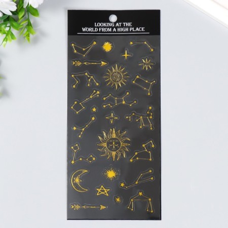 Stickers "Twelve zodiac signs" 10x23 cm