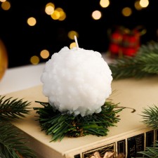 New Year's candle 