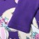 Turtleneck for girls, purple color, height 92 cm