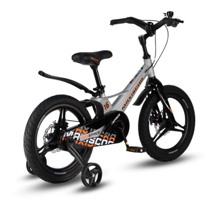 Bicycle 16 ’’ maxiscoo Space Deluxe, color gray pearls-3