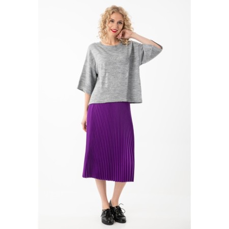 Female jumper, size 44, gray color-4