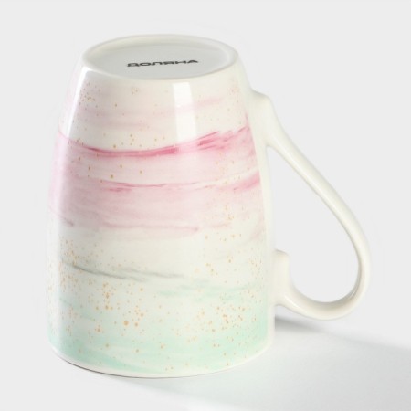 Ebru porcelain mug, 350 ml-2