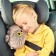 Soft toy "Automobile pillow Cat Basik", 24 x 15 x 8 cm
