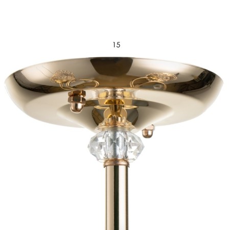 Chandelier 91262/3 E27 40W gold 52x52x25 cm Bayerlux-5
