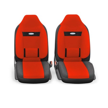 Autoshekhli university Autoprofi Comfort, COM-1105H BK/RD (M), velor, a set of 11 objects, black/red color-1