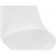Tulip metal chair metal/plastic, white/white 49.5x52x83 cm