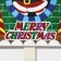Topper decorative "Santa Claus and House" 21x67 cm