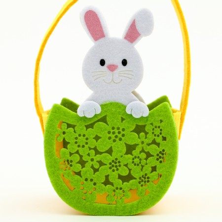 Easter decor basket "Bunny" 8.5x10x19 cm-2