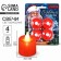 A set of LED candles “New Year's collection: Happy New Year”, 4 pcs., Diam. 4.5, model AR-0002