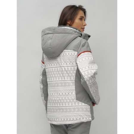 Ski suit female, size 42, white color-21