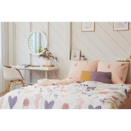 Bed linen "Ethel" 2 joint venture Flower Garden 175*215 cm, 200*220 cm, 70*70 cm -2 pcs-12