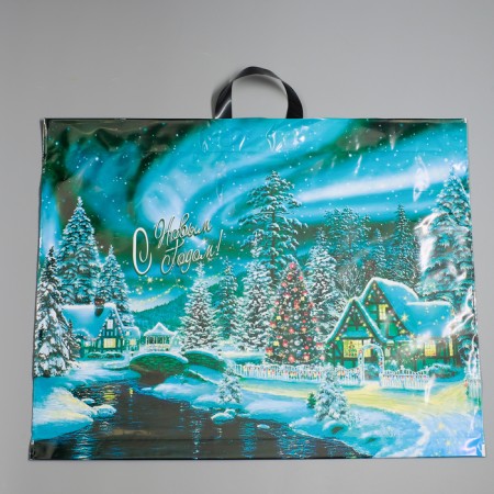 Package "Word Forest", polyethylene with a loop pen, 71 x 55 cm, 90 μm