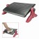 Brauberg office stand, 45*32 cm, adjustable height and angle of inclination, black