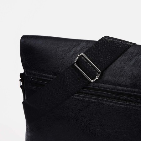 Male bag, black color-4