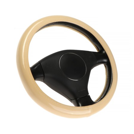 Braid on the steering wheel A2DM varnish, size m, caramel