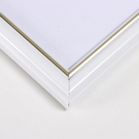 Photo frame Plastic "Pixel" 40x50 cm, white-2